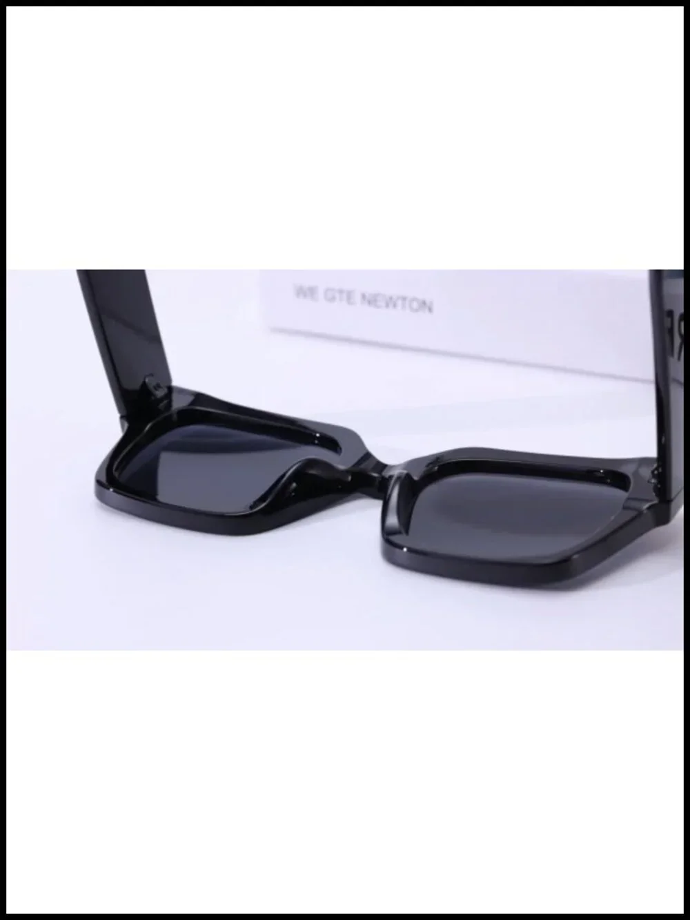 Oversized Sunglasses UV400 Protection Plastic Frame for Women